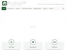 Tablet Screenshot of cottonfieldsgolf.com